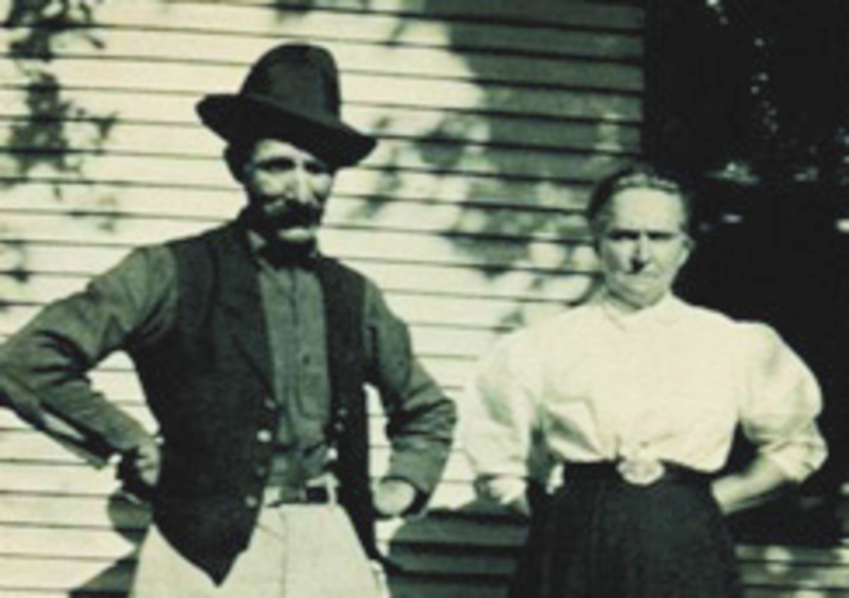 19th century parents photo