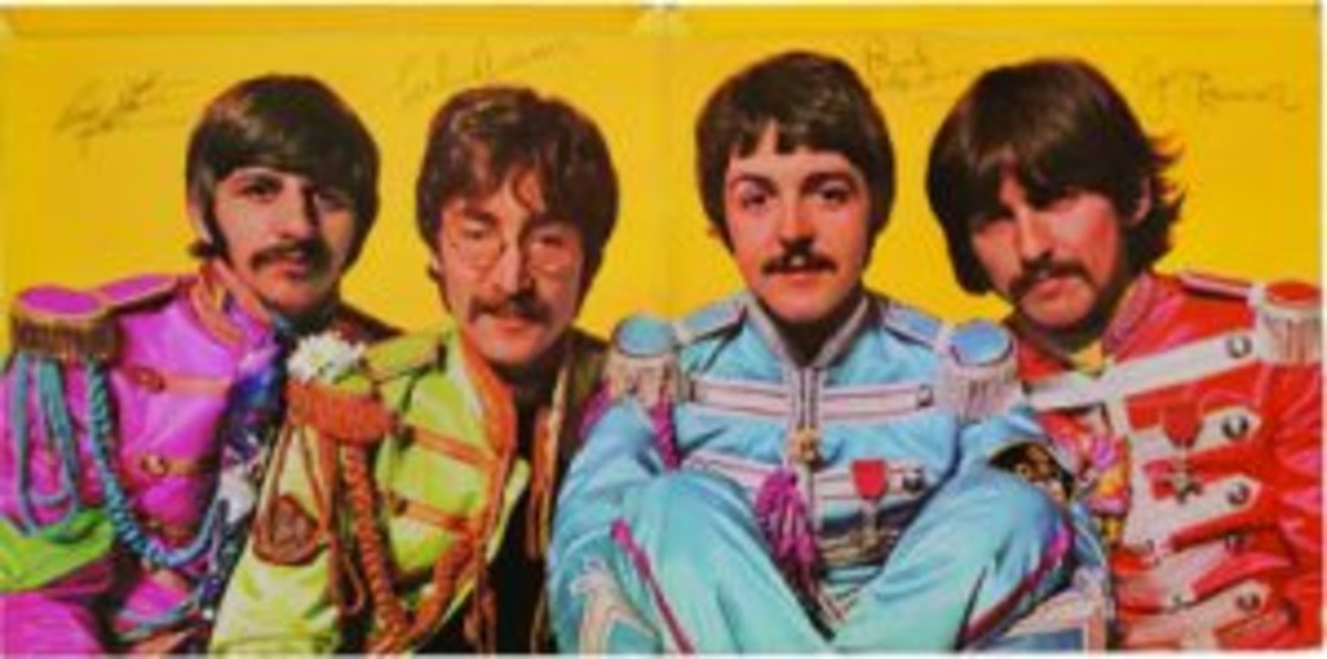 Signed "Sgt. Pepper's Lonely Hearts Club Band" album