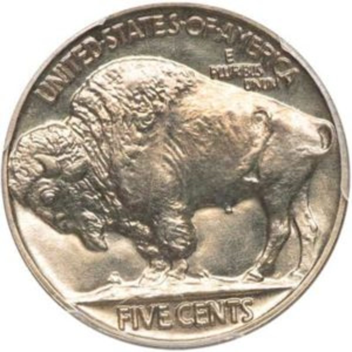 1936 GEM Satin Proof Buffalo Nickel,