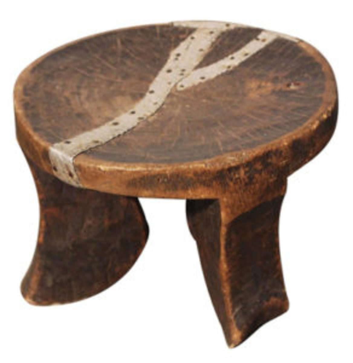 interior design statement piece carved african stool