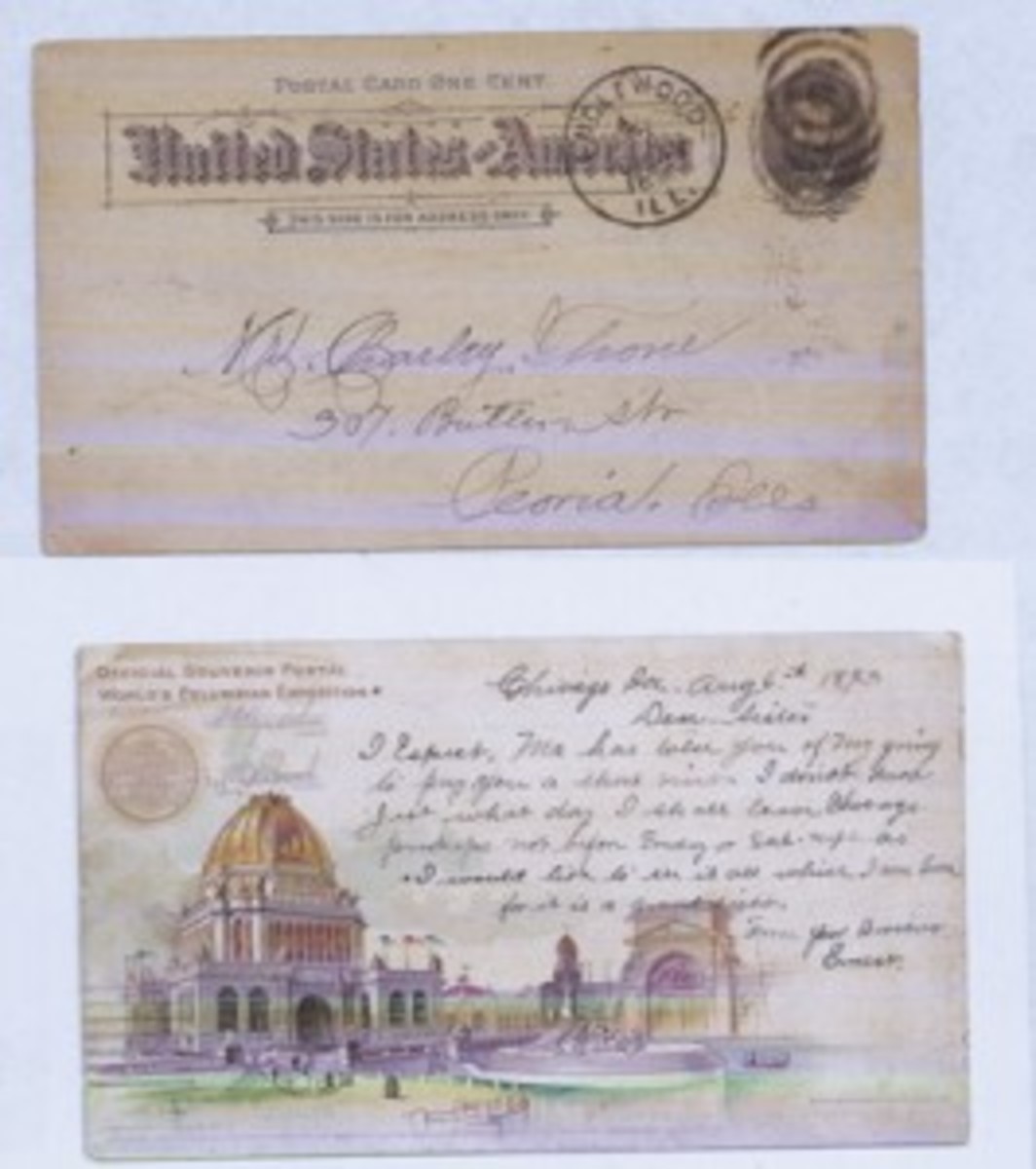 1893 World's Fair postcard
