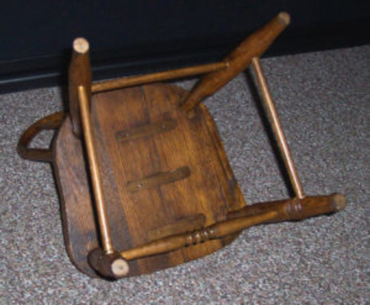 Unglued "Sunday school" chair