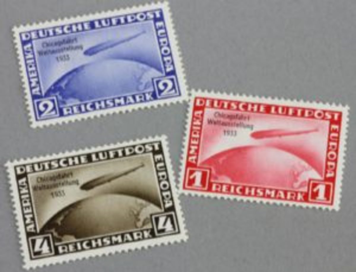 Zeppelin stamps