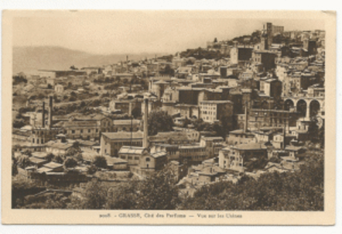 Grasse postcard