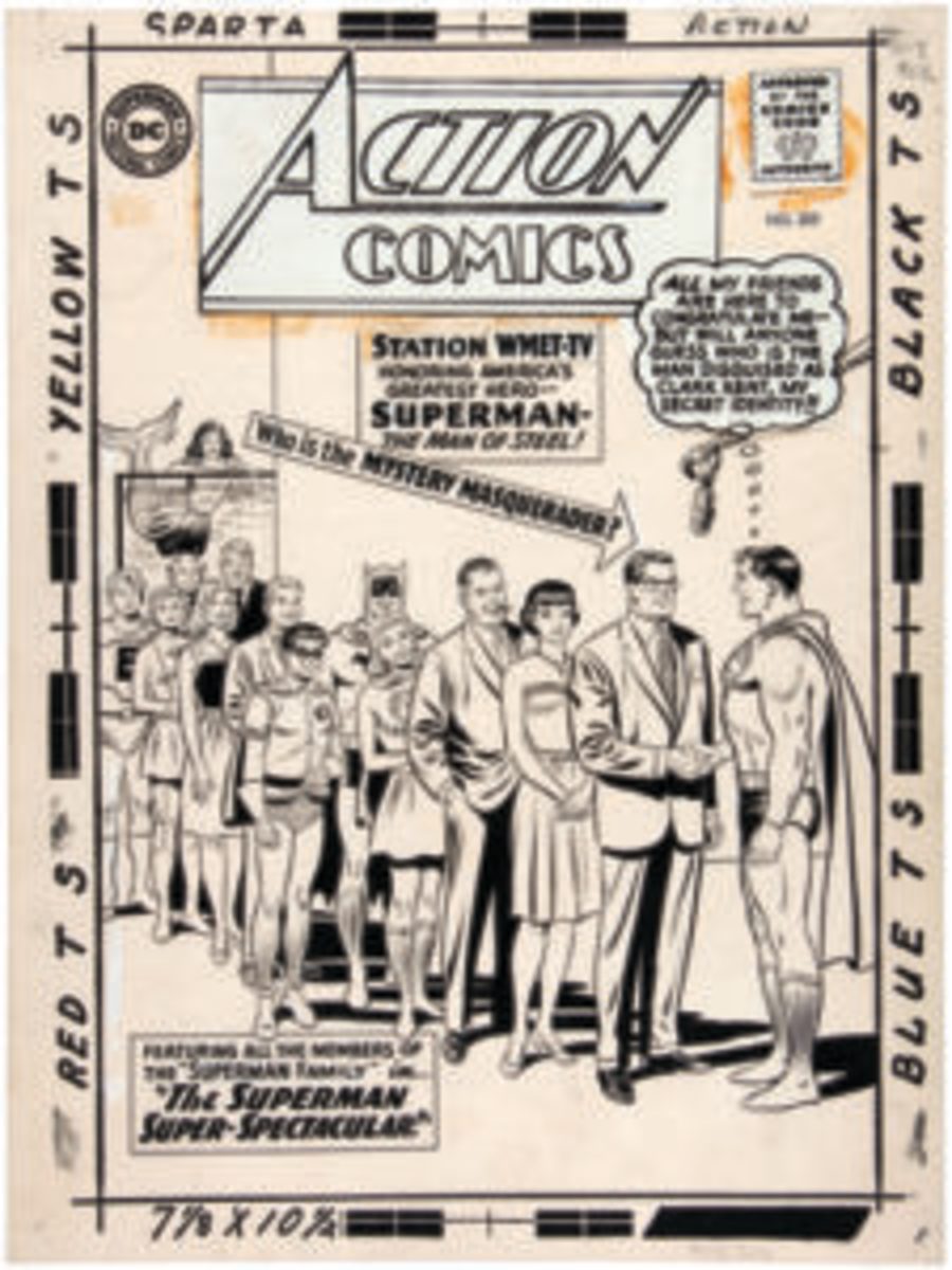 Action Comics artboard