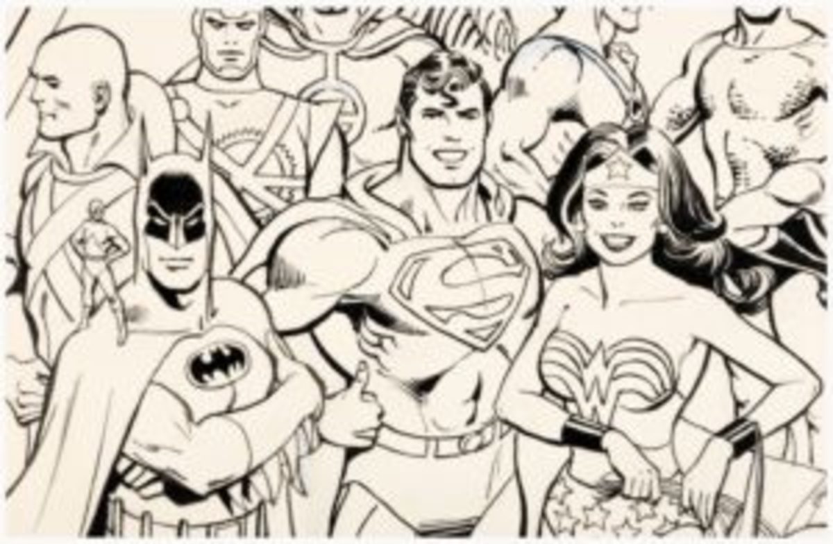 Lopez Justice League art