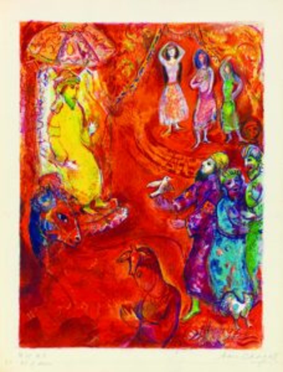 Chagall lithograph