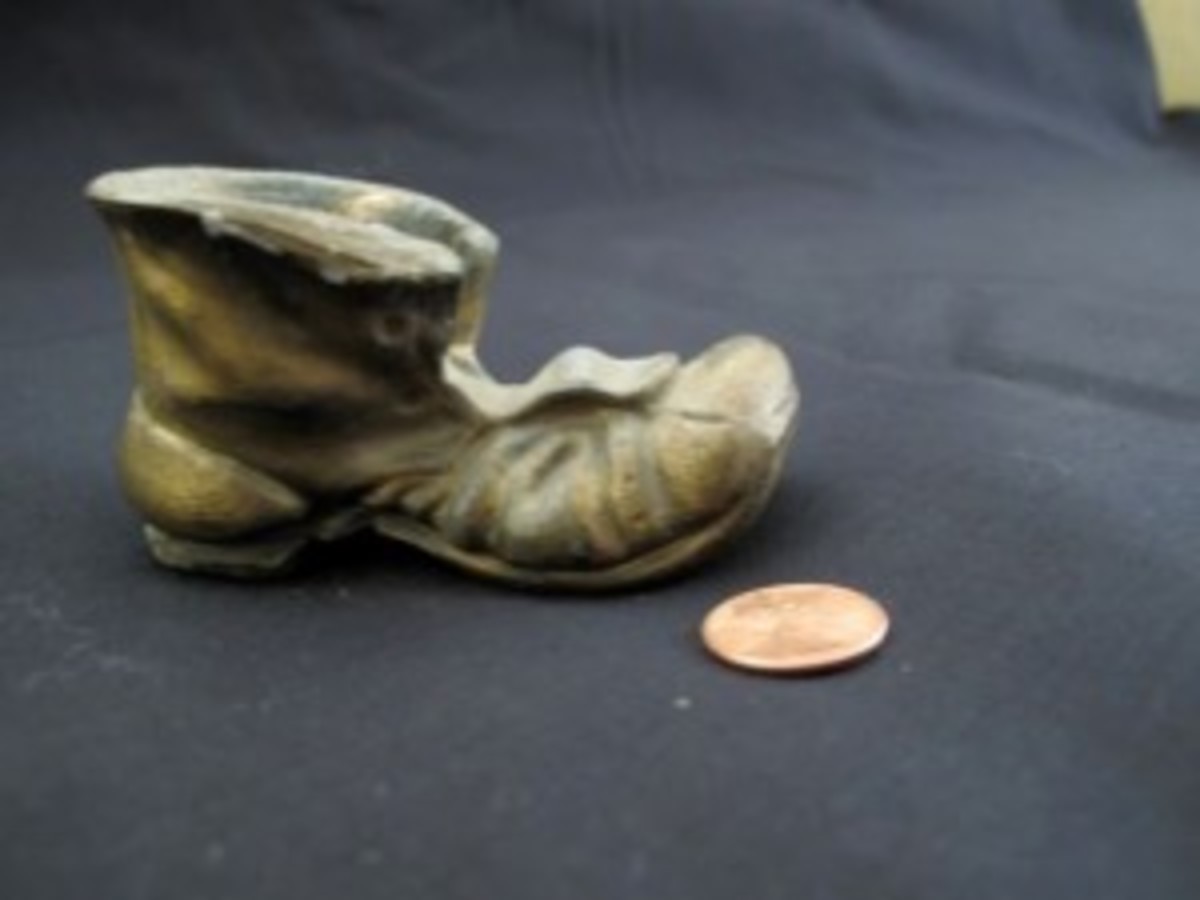 tiny metal boot
