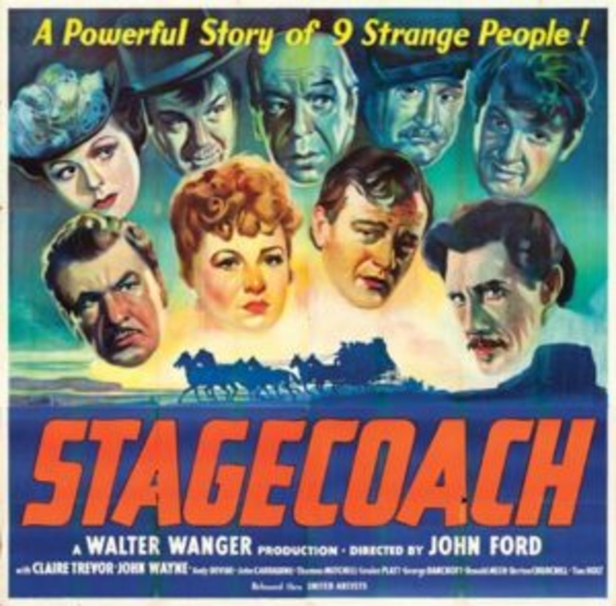 Stagecoach six sheet