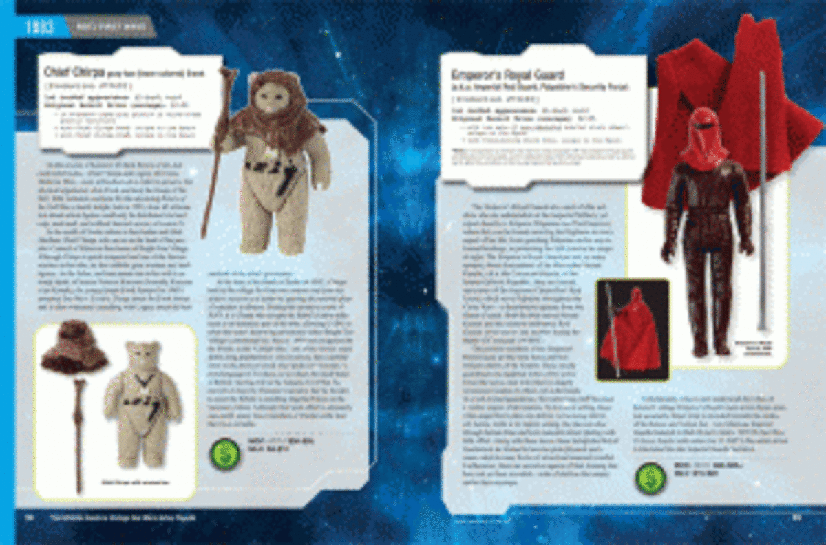 Another sample page from 'The Ultimate Guide to Vintage Star Wars Action Figures 1977-1985.'