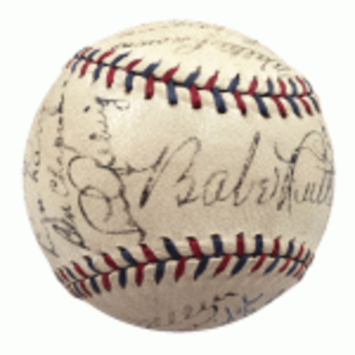 Yankee-signed ball