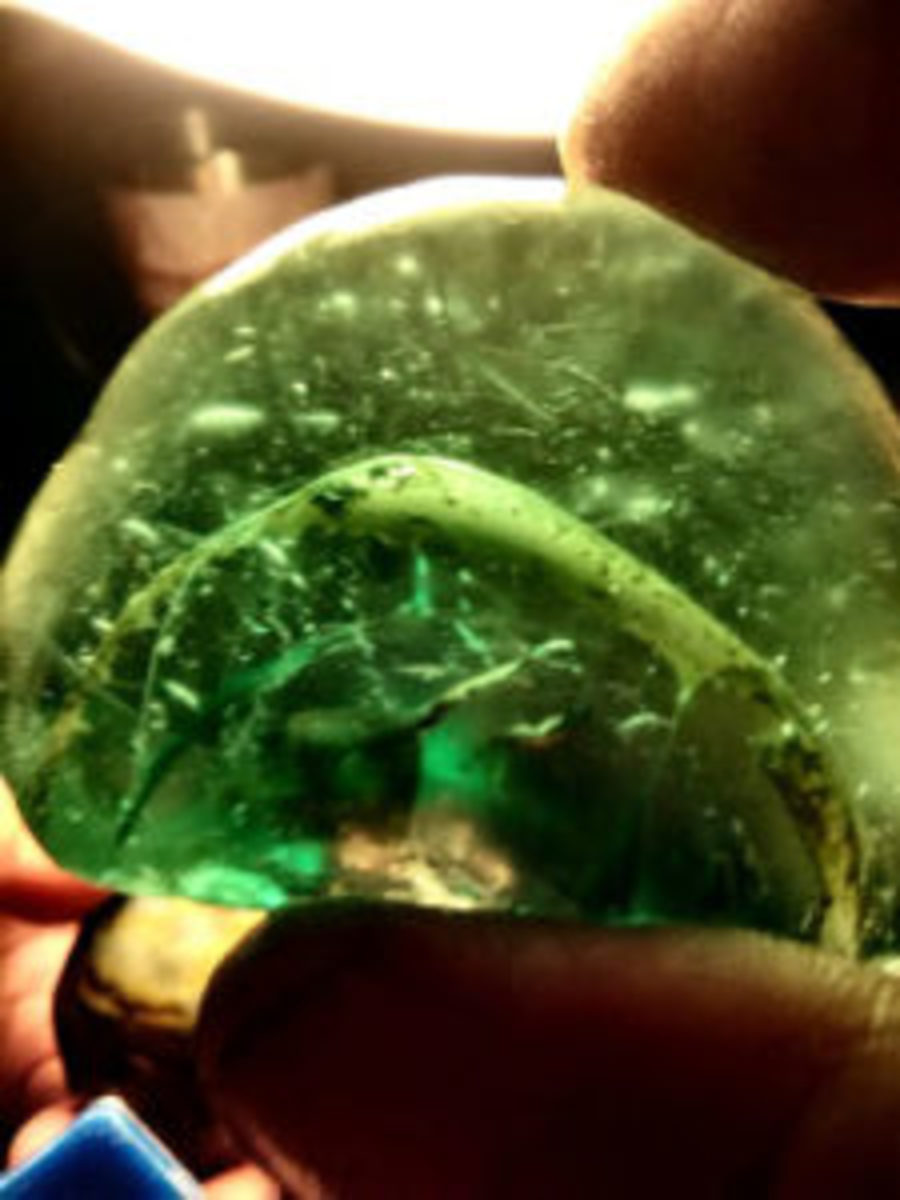 Green mystery gem
