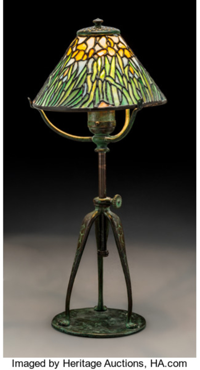 6 examples of exquisite lamps slated to sell May 16 - Antique Trader