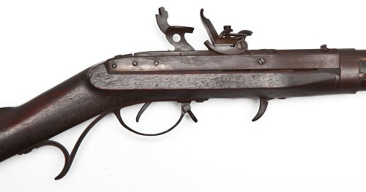 W.L. Evans Model 1816 US Flintlock Musket (Photo courtesy Cordier Auctions)