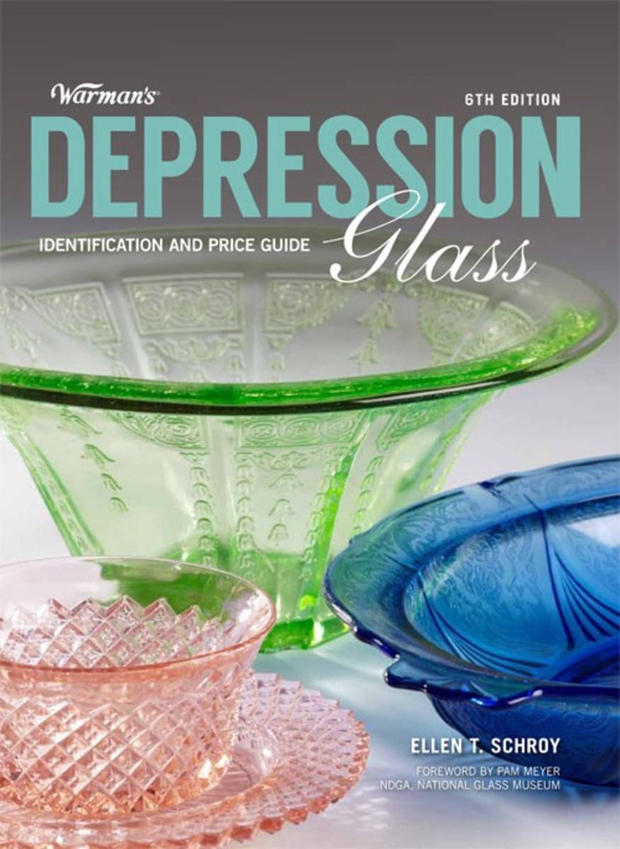 Warman's Depression Glass, 6th Ed. by Ellen Schroy is available at KrauseBooks.com for $20.51 (27% off retail price). Shop Now>>>