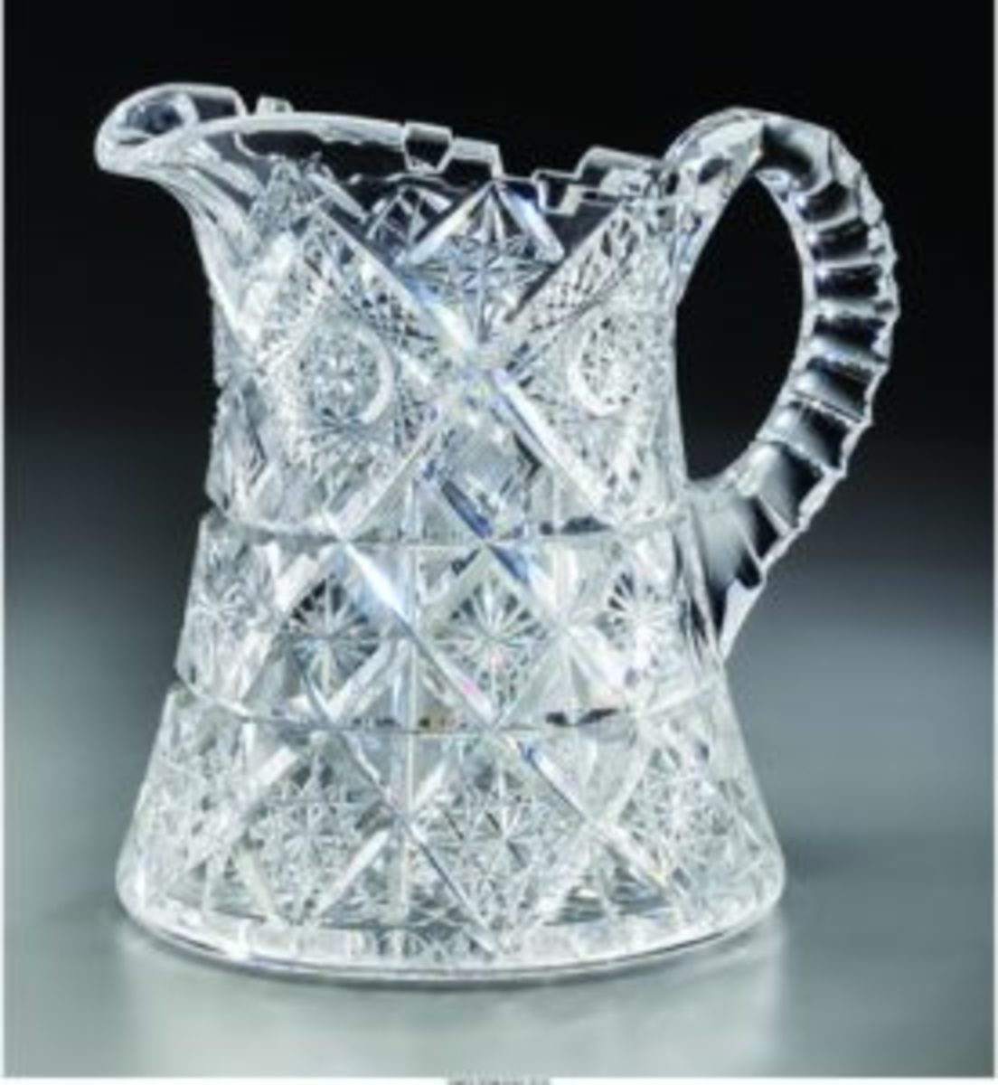 ABCG crystal pitcher