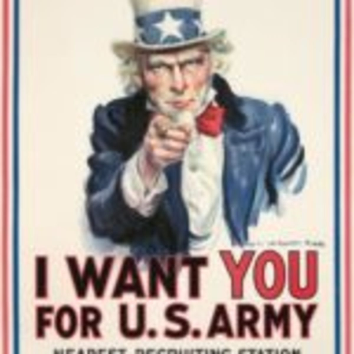 90. I Want You for U.S. Army, 1917. James Montgomery Flagg, $6,000-$8,000