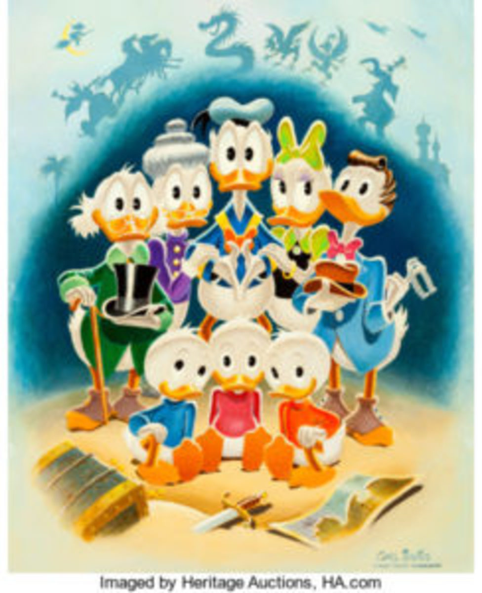 Disney Duck 'Family Portrait'