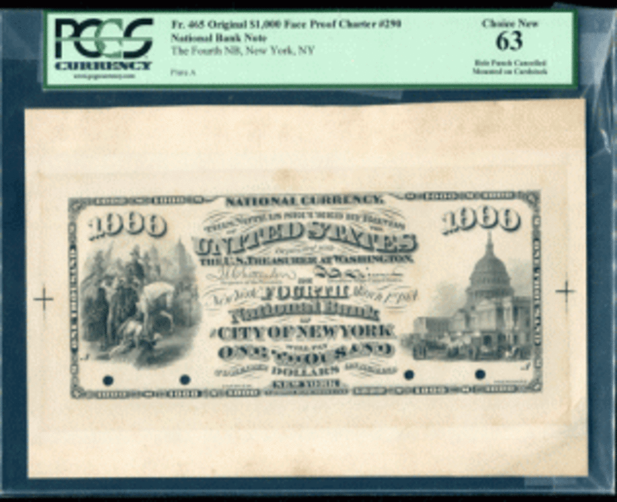 U.S. bank note