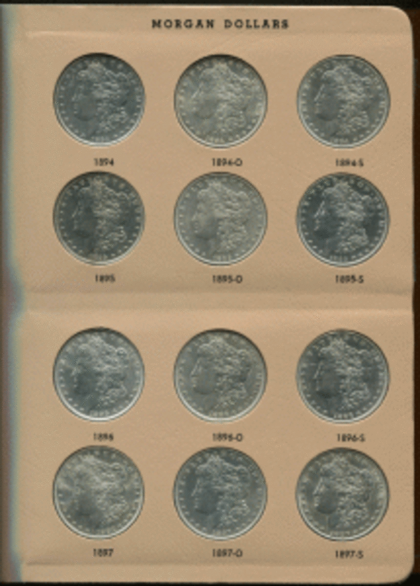 Morgan silver dollars