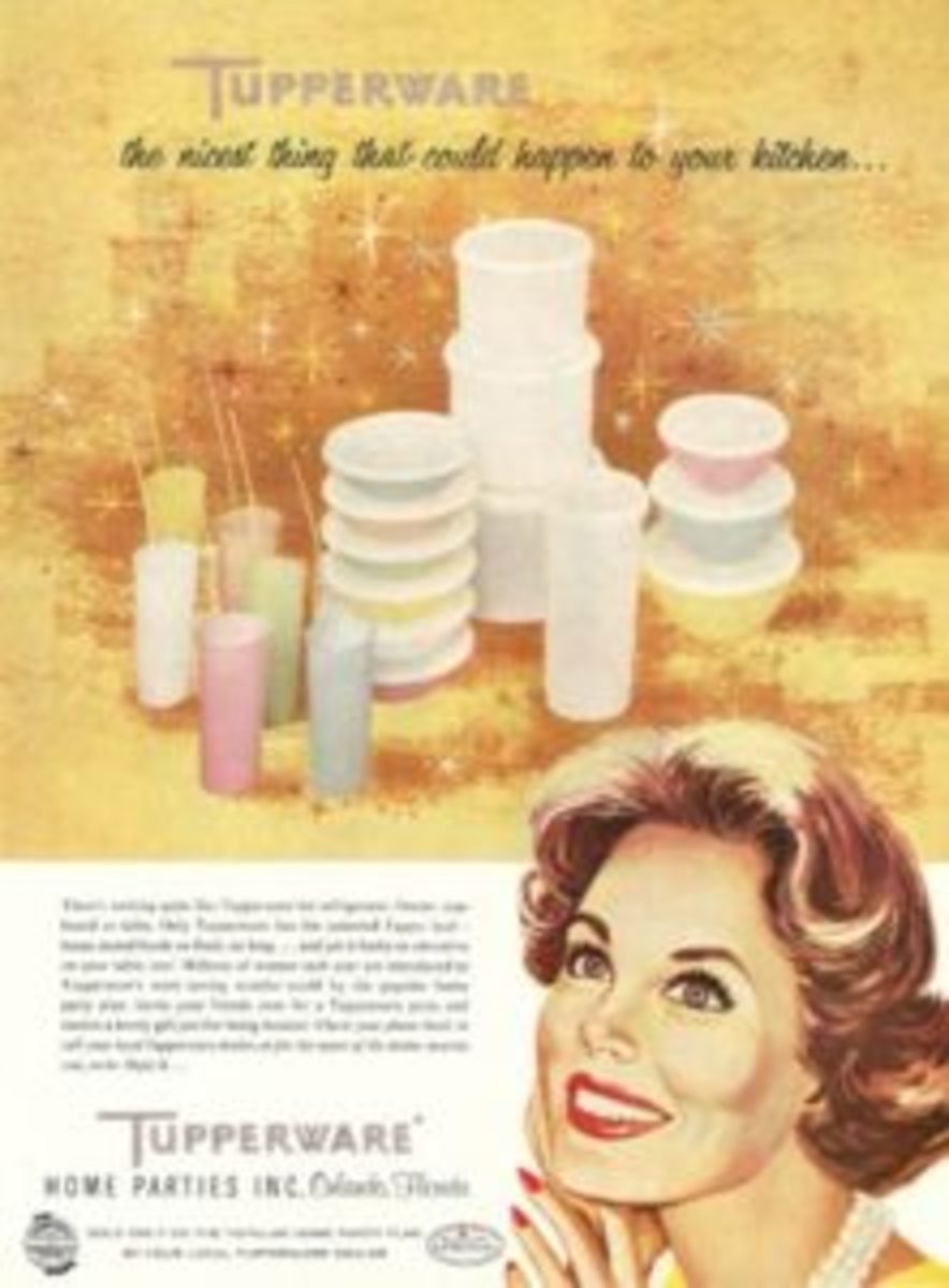 Vintage Tupperware magazine ad