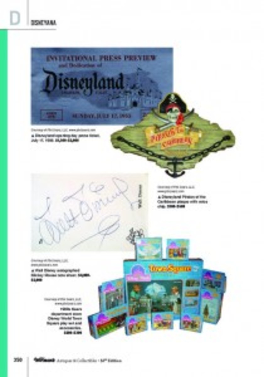 Disneyana sample page