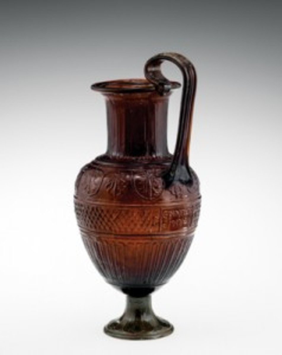  Ewer, Ennion, possibly Palestine, probably Syria, 25-75. 59.1.76. The Corning Museum of Glass 