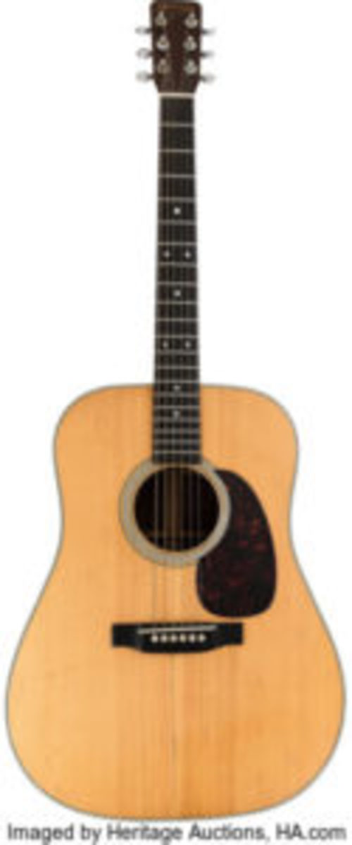 Dylan's Martin guitar