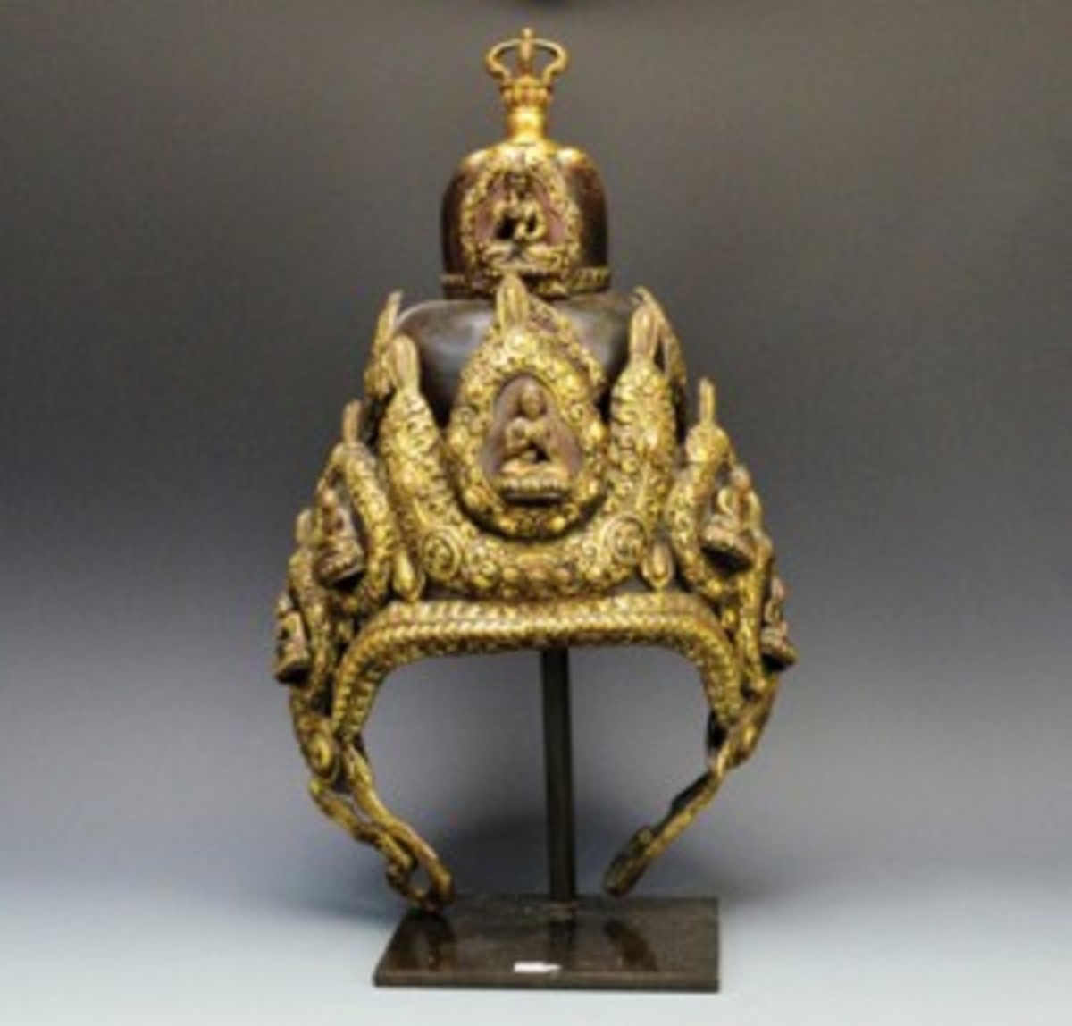 Tibetan ceremonial helmet