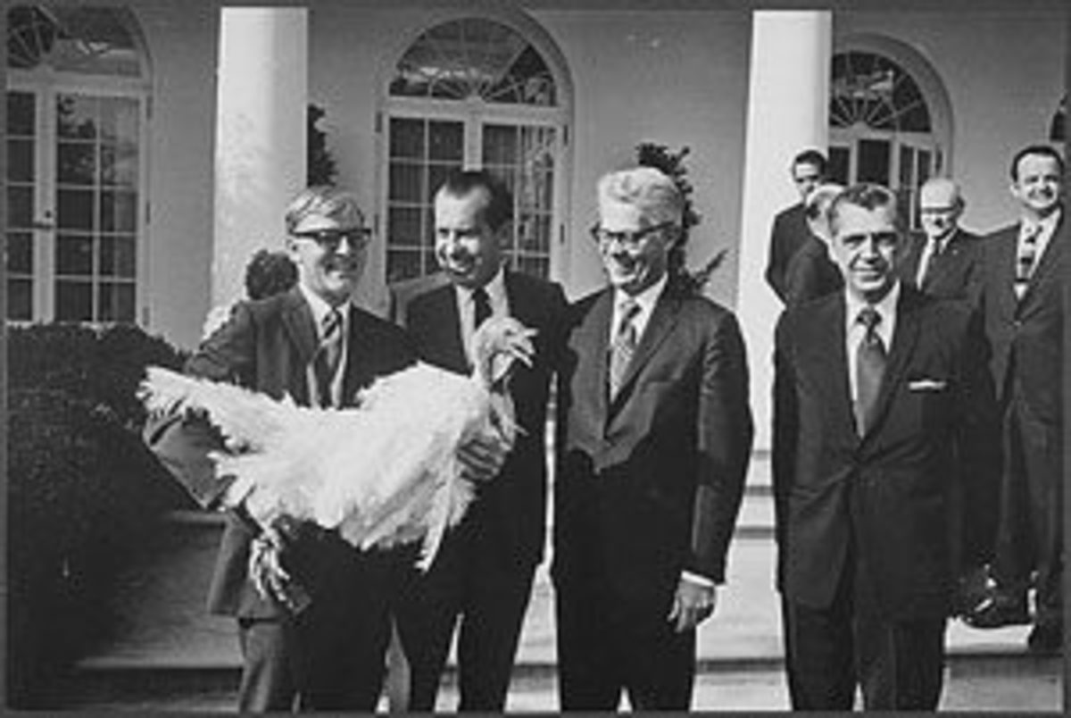  President Richard M. Nixon began the practice of freeing the turkeys to petting farms.