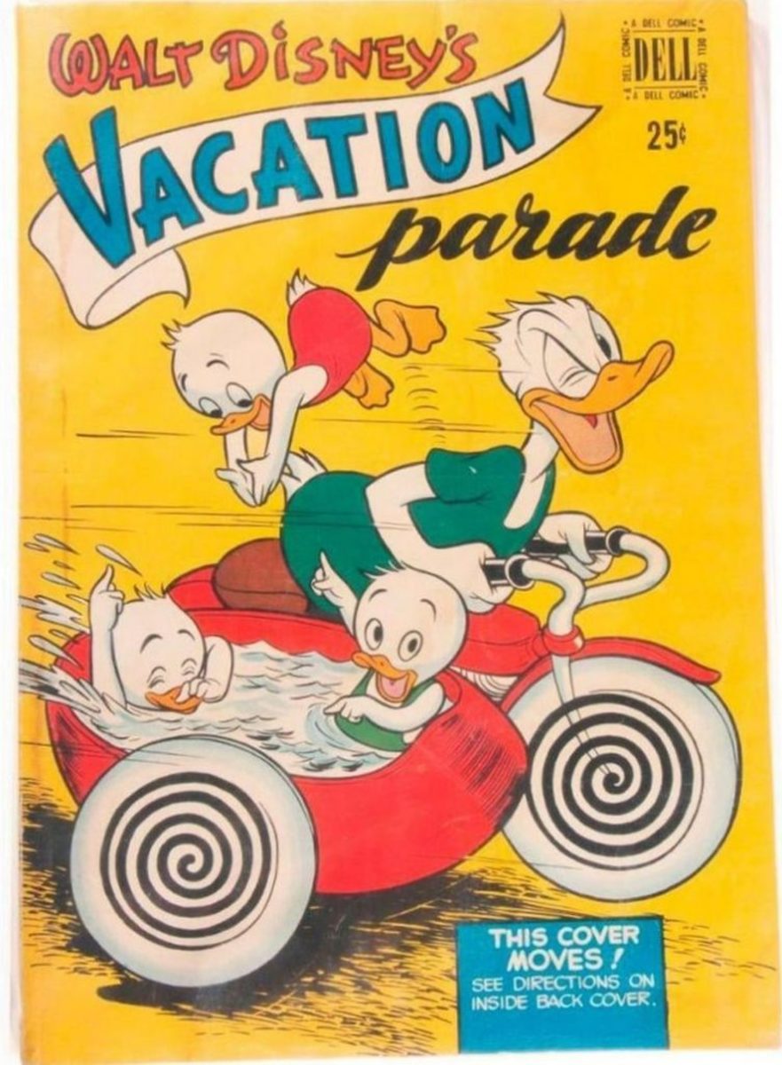  Vacation Parade. Dell Giant, 7/1950, Art by Carl Barks. Issue: 1. Condition: Very good. Estimate: $200-300.