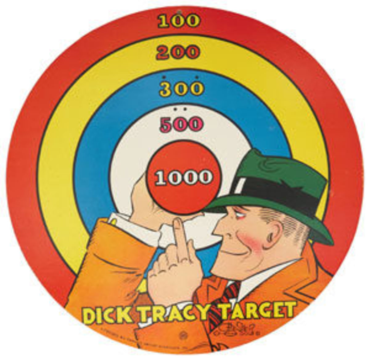  Dick Tracy Target, 1930s.Image courtesy of Heritage Auctions