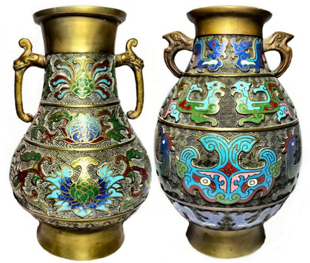 How are the different types of cloisonne different?
