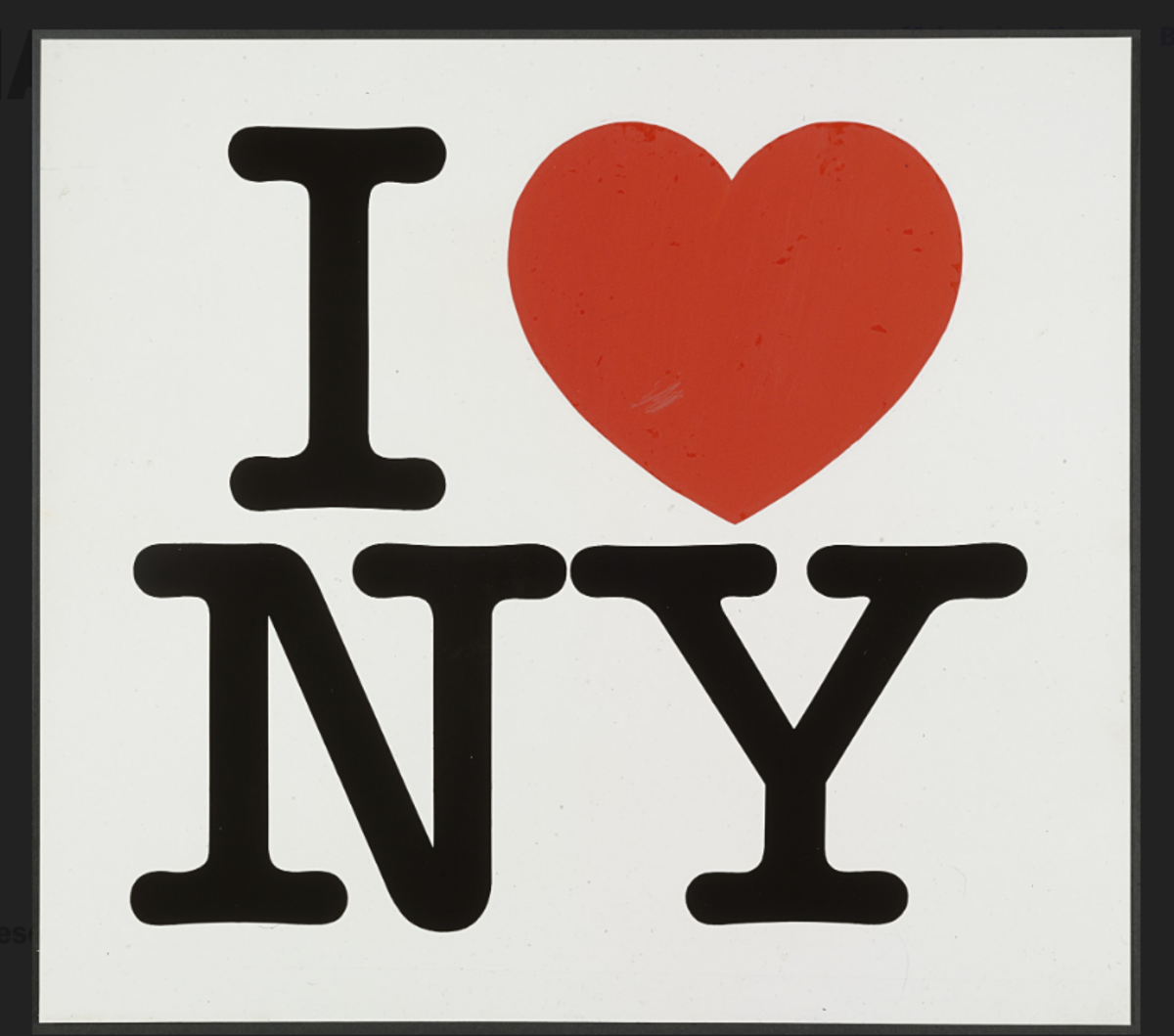 Milton Glasser's love letter to New York.