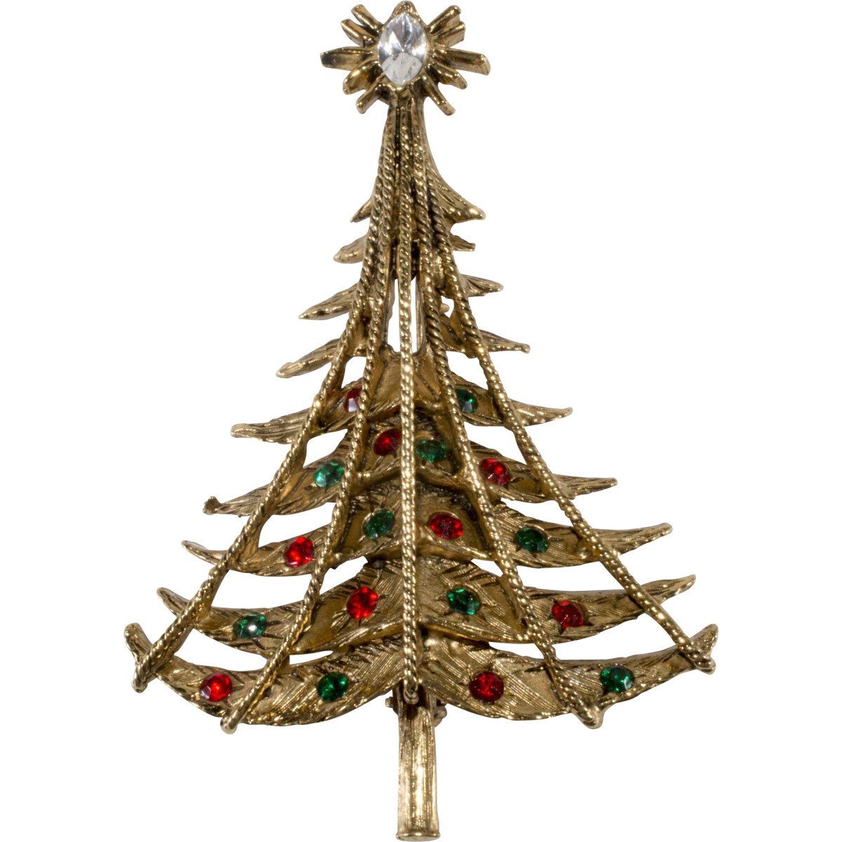 Pell Christmas tree pin