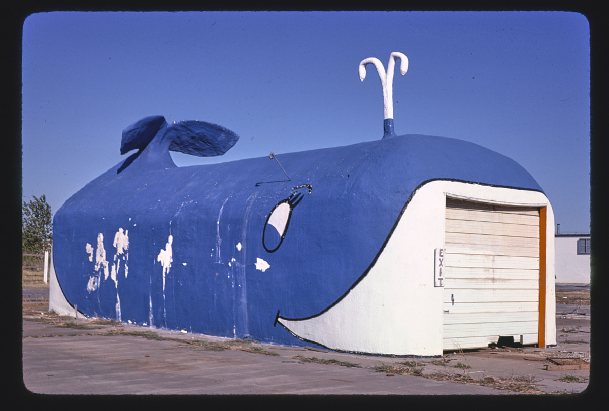 The Whale Car Wash, N. 50th & Meridian, Oklahoma City, Oklahoma, 1979.