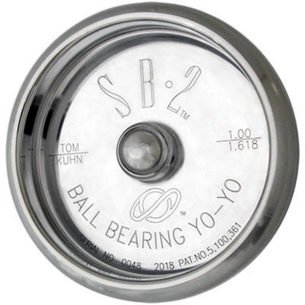 The Tom Kuhn Silver Bullet 2, the first yo-yo in space.