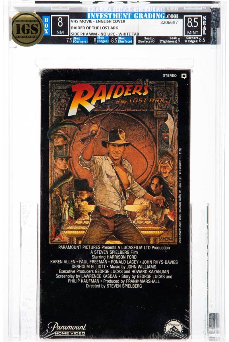 Raiders of the Lost Art VHS