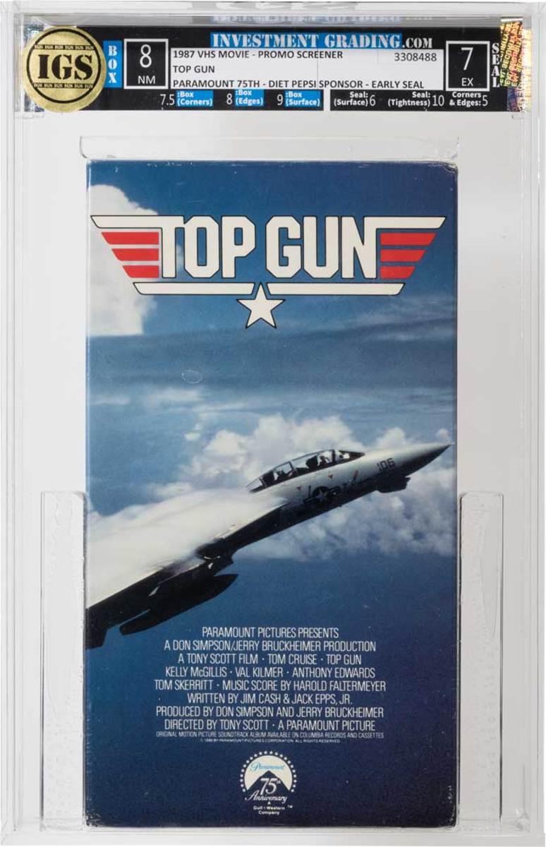 Top Gun VHS