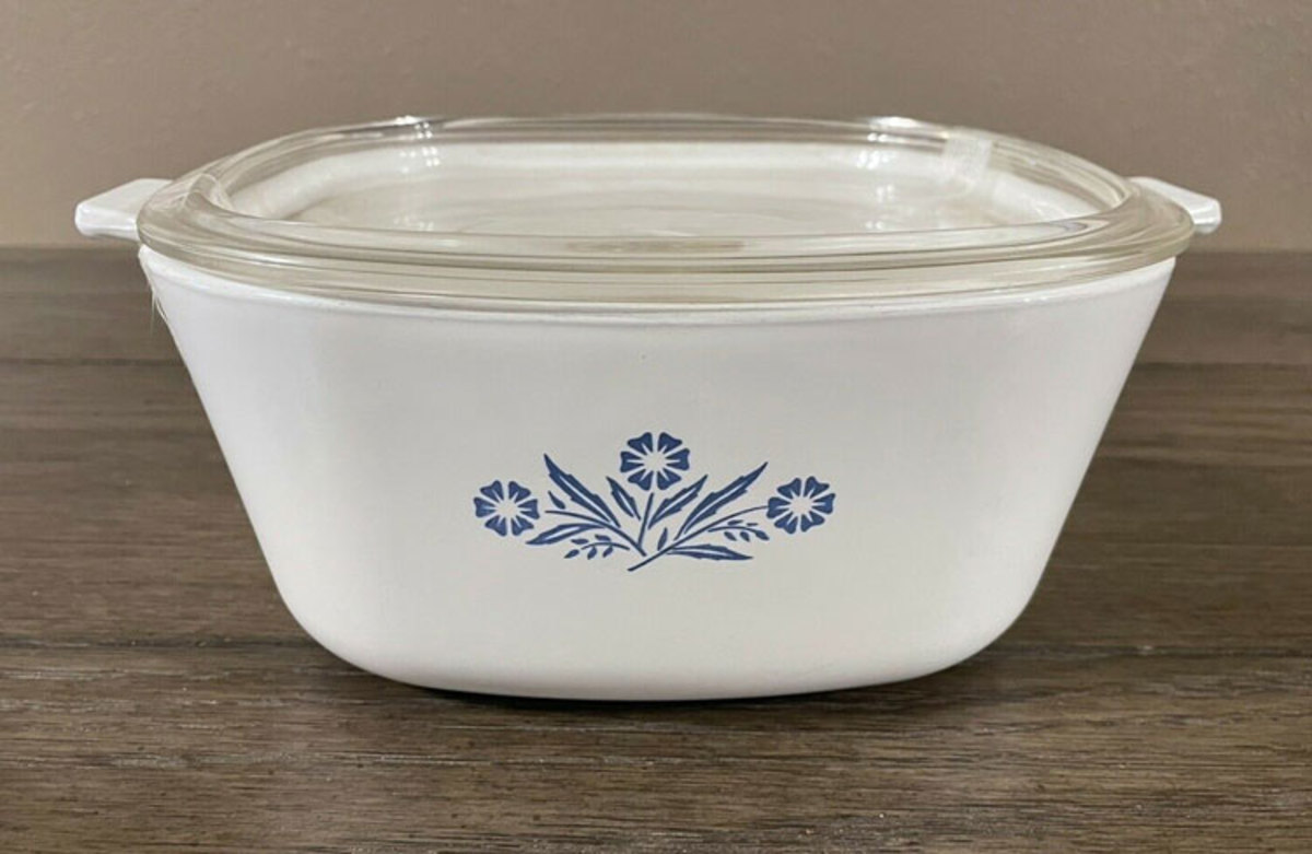 CorningWare kitchenware is coming in hot with collectors in the 20-40 age group and prices are reflecting that. This never-used vintage CorningWare cassoulet and lid with the Cornflower Blue pattern sold on eBay in January for $8,000.