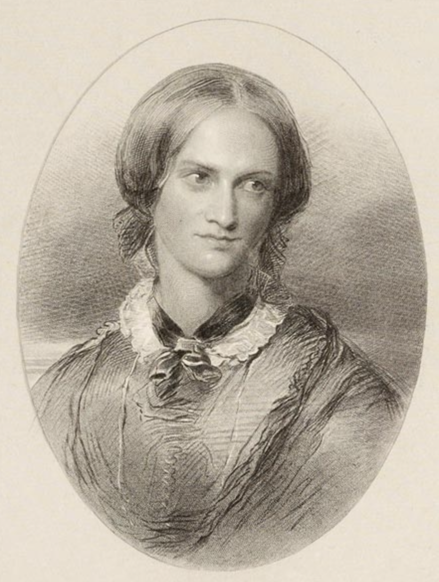 Novelist and poet Charlotte Brontë.