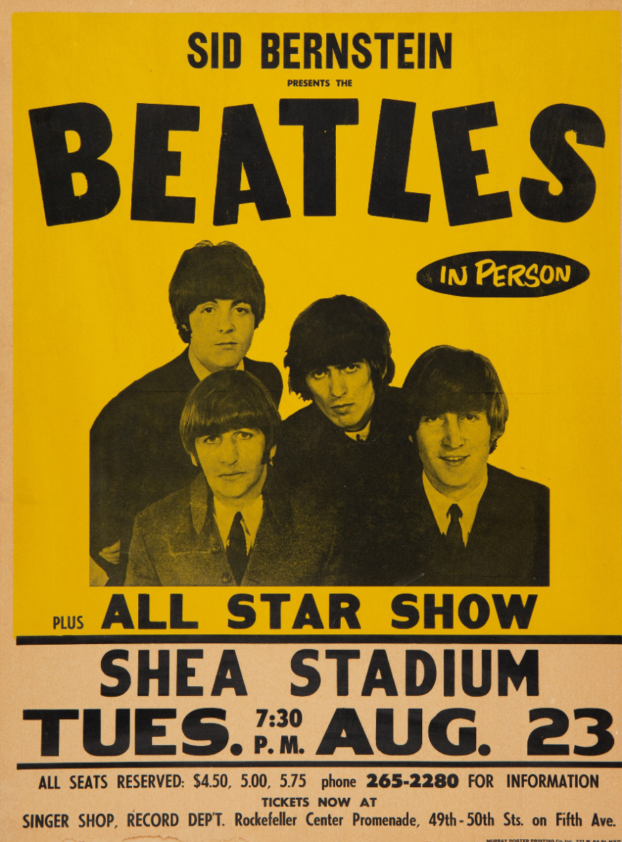 This Beatles' poster, the most iconic concert poster, is now also the most expensive, after selling for a record $275,000.