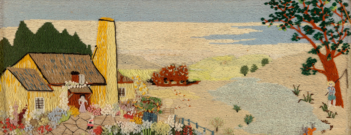 On the Lake in Summer by Grandma Moses is estimated at $10,000-$15,000.