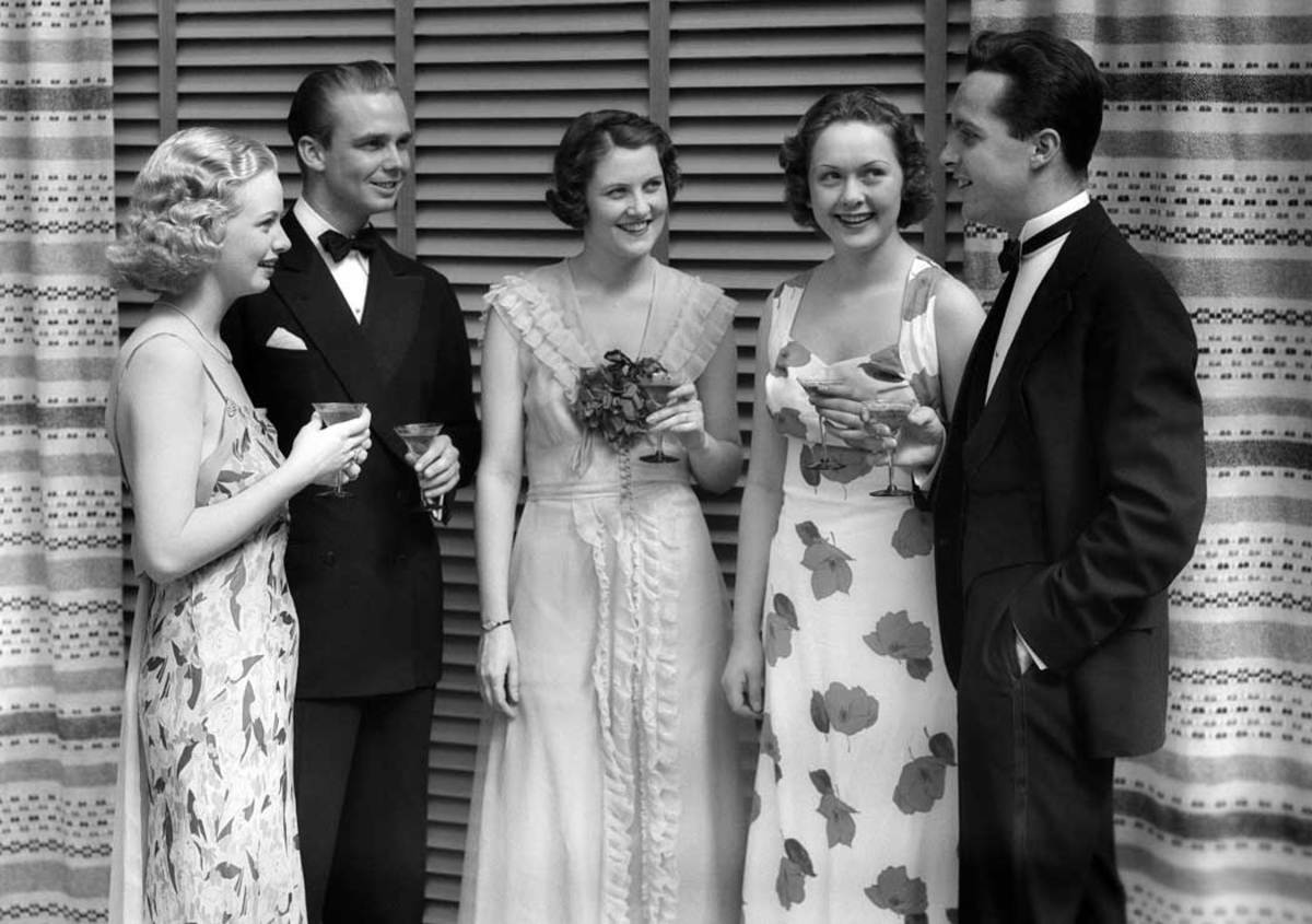 1930s cocktail dresses