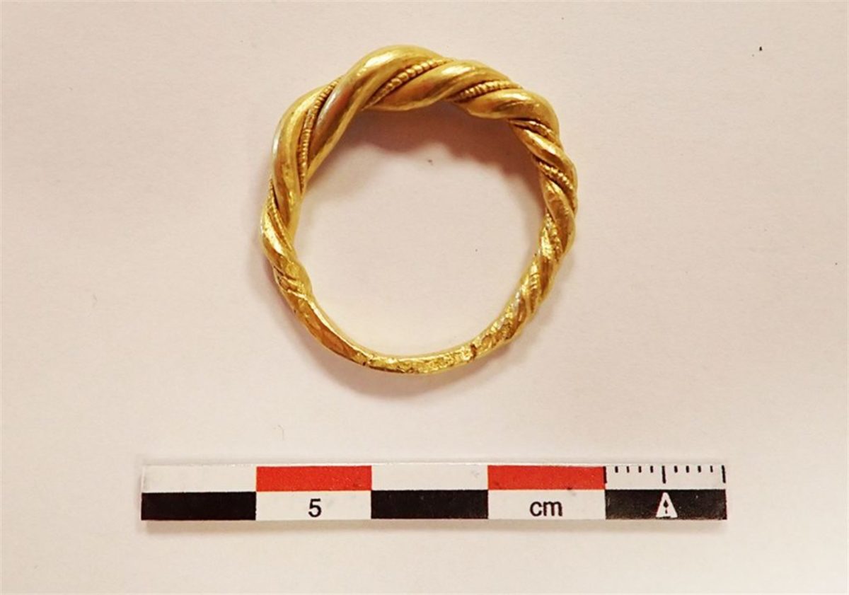 The rare Viking-era ring found in a pile of costume jewelry will go on view at a museum in the fall.
