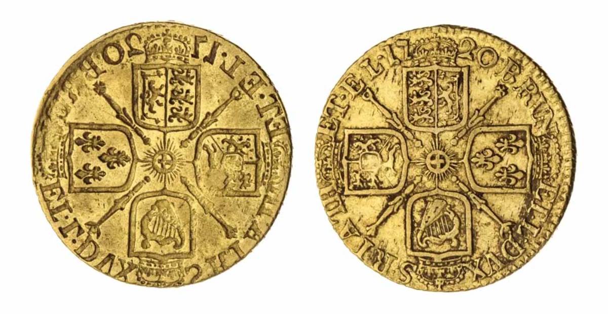 British couple discover gold coins
