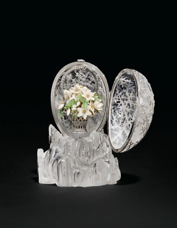 Fabergé Egg Cracks Auction Record