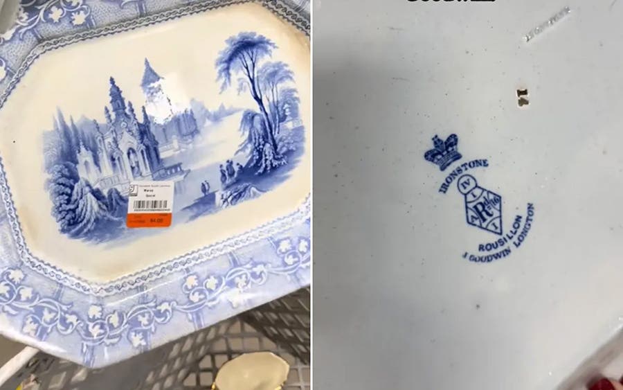 $4 Goodwill Platter is a Priceless Piece of History