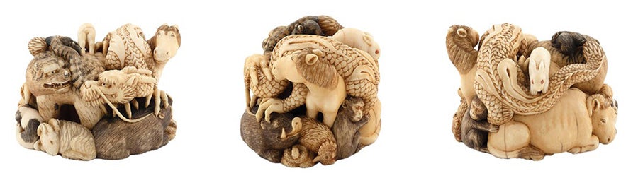 Looking Beyond the Block: Zodiac Animal Netsuke - Antique Trader