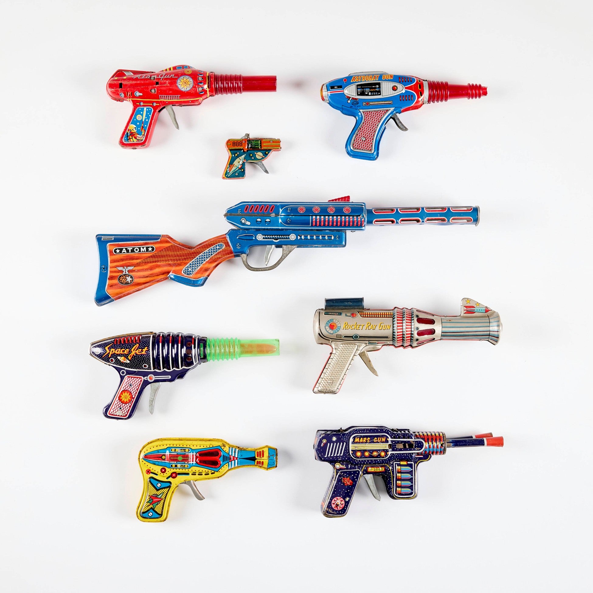 Ray-guns-Landry-Japanese-toys.
